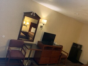 Standard Room, 2 Queen Beds | 1 bedroom, desk, iron/ironing board, free WiFi