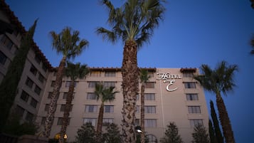 Front of property – evening/night