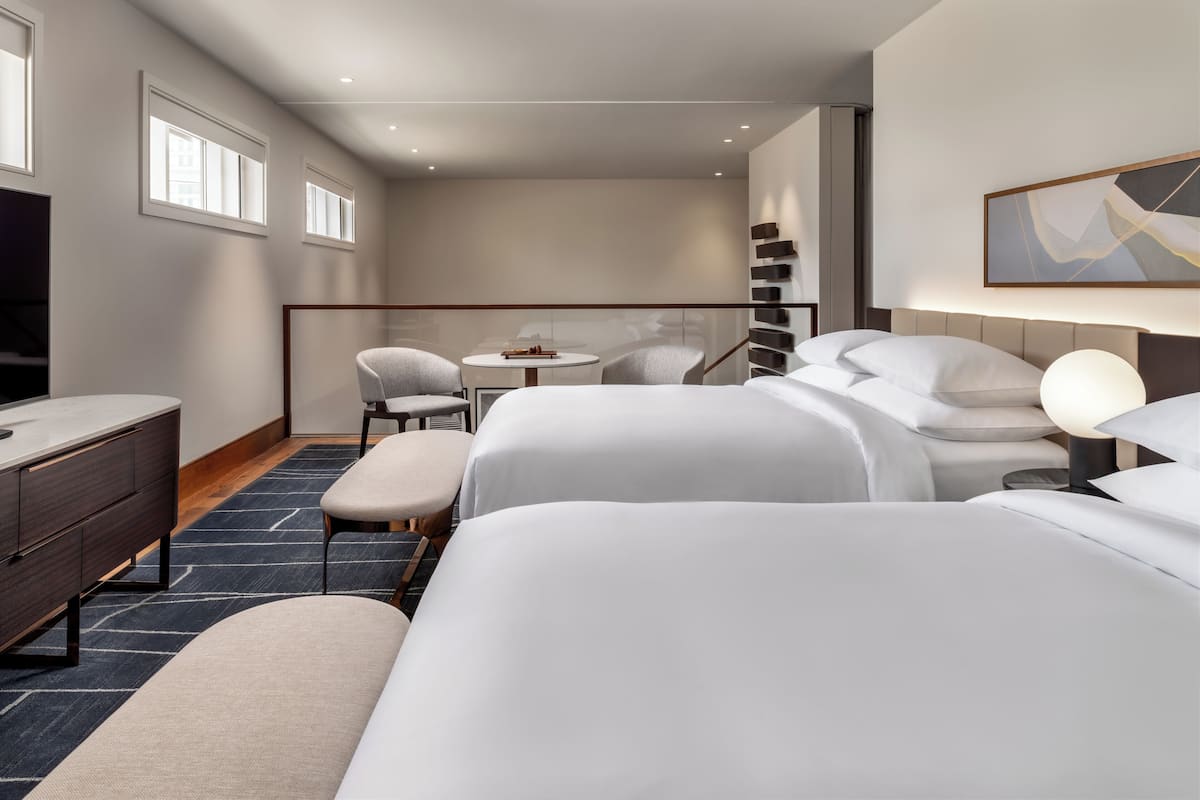 Suite, 2 Bedrooms (Bilevel) | Premium bedding, minibar, in-room safe, blackout drapes