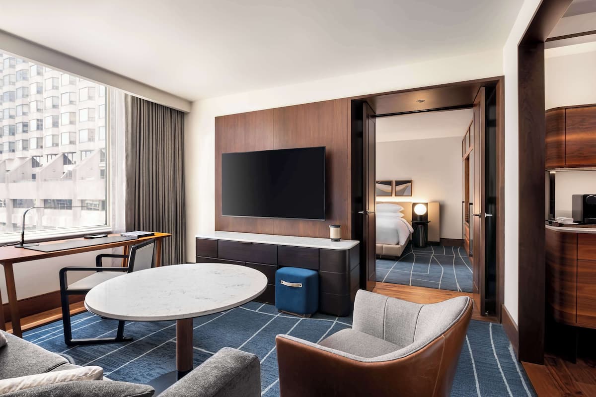 Suite, 1 chambre (High Floor) | 1 chambre, literie de qualité supérieure, minibar