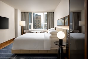 Premium bedding, minibar, in-room safe, blackout drapes