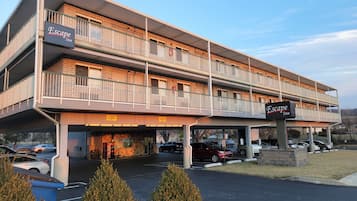 Overnatningsstedets facade