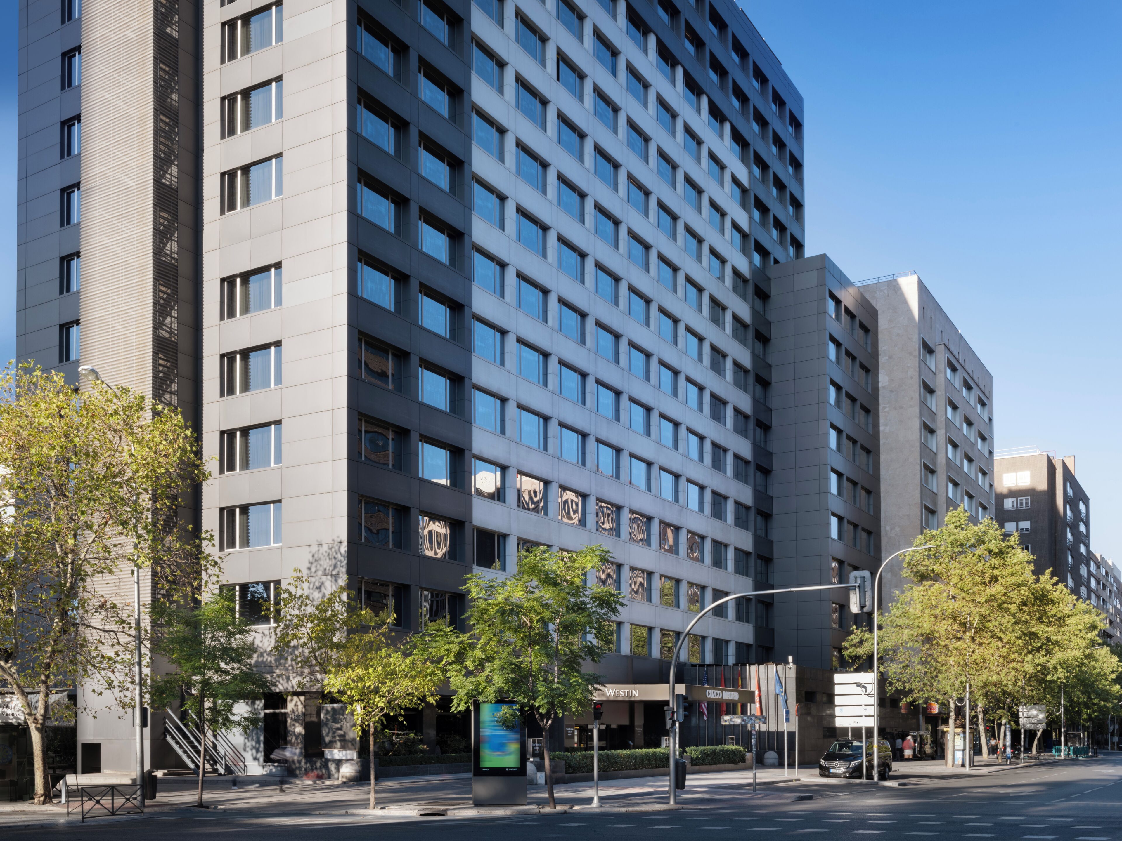 Voorkant van accommodatie