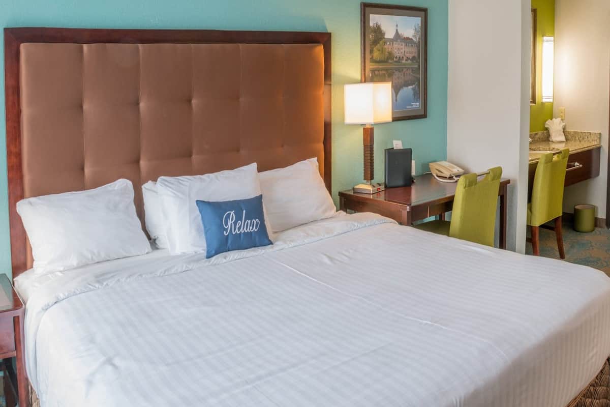 egyptian cotton sheets, premium bedding, desk, blackout curtains