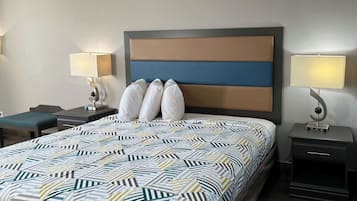 Free WiFi, bed sheets