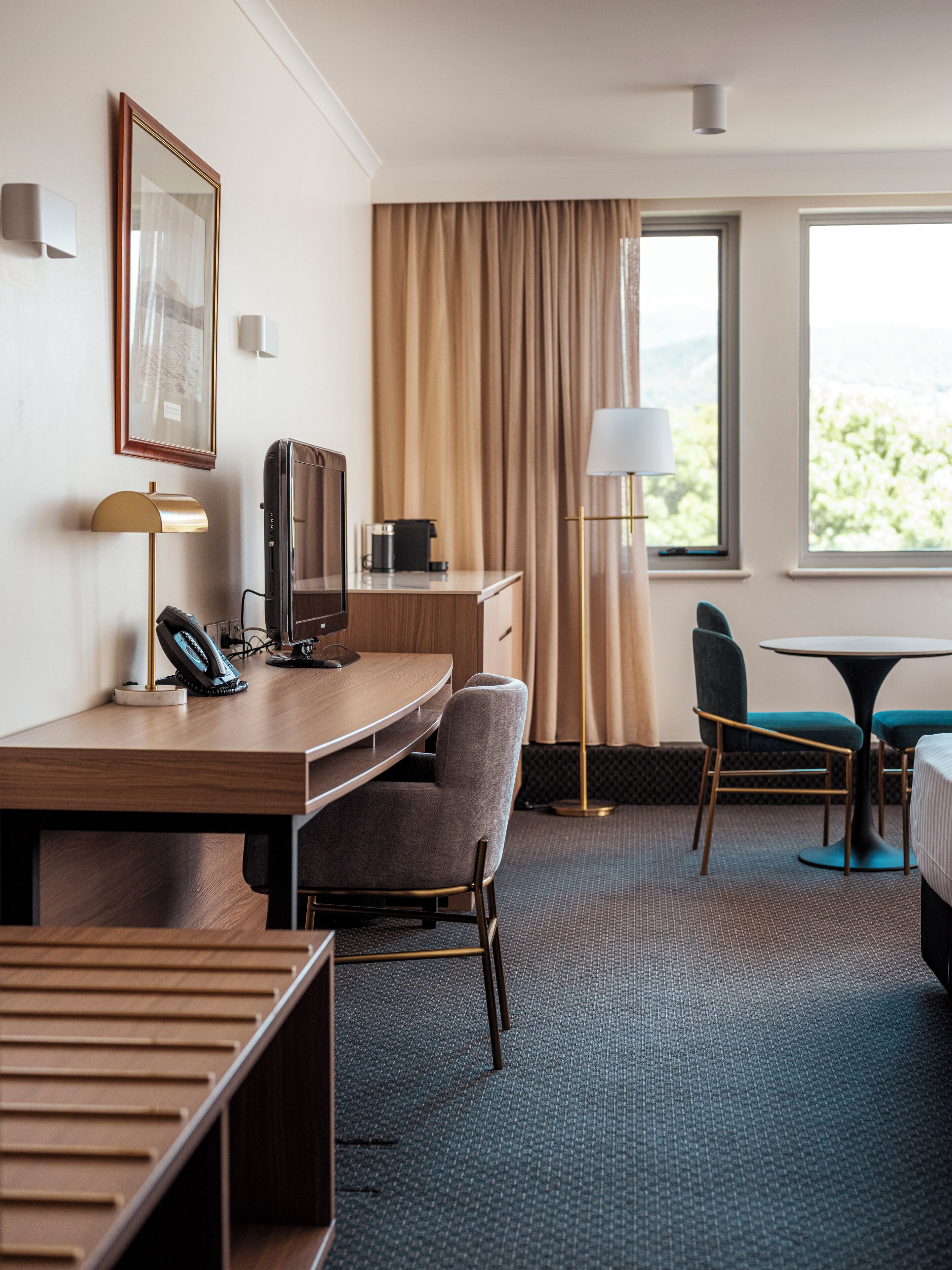 king room - mountain view | premium bedding, minibar, in-room safe, individually decorated