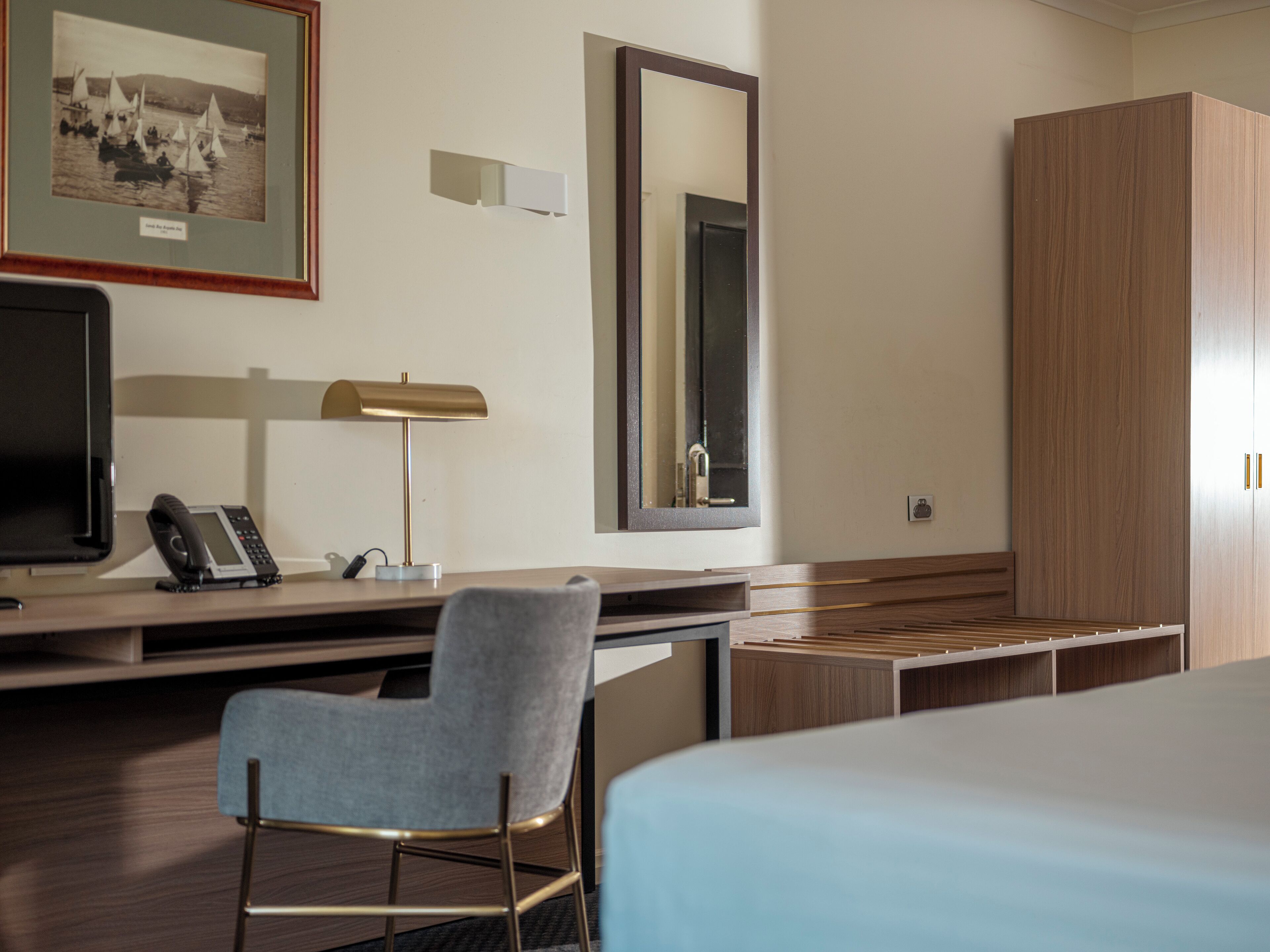 premium bedding, minibar, in-room safe, individually decorated