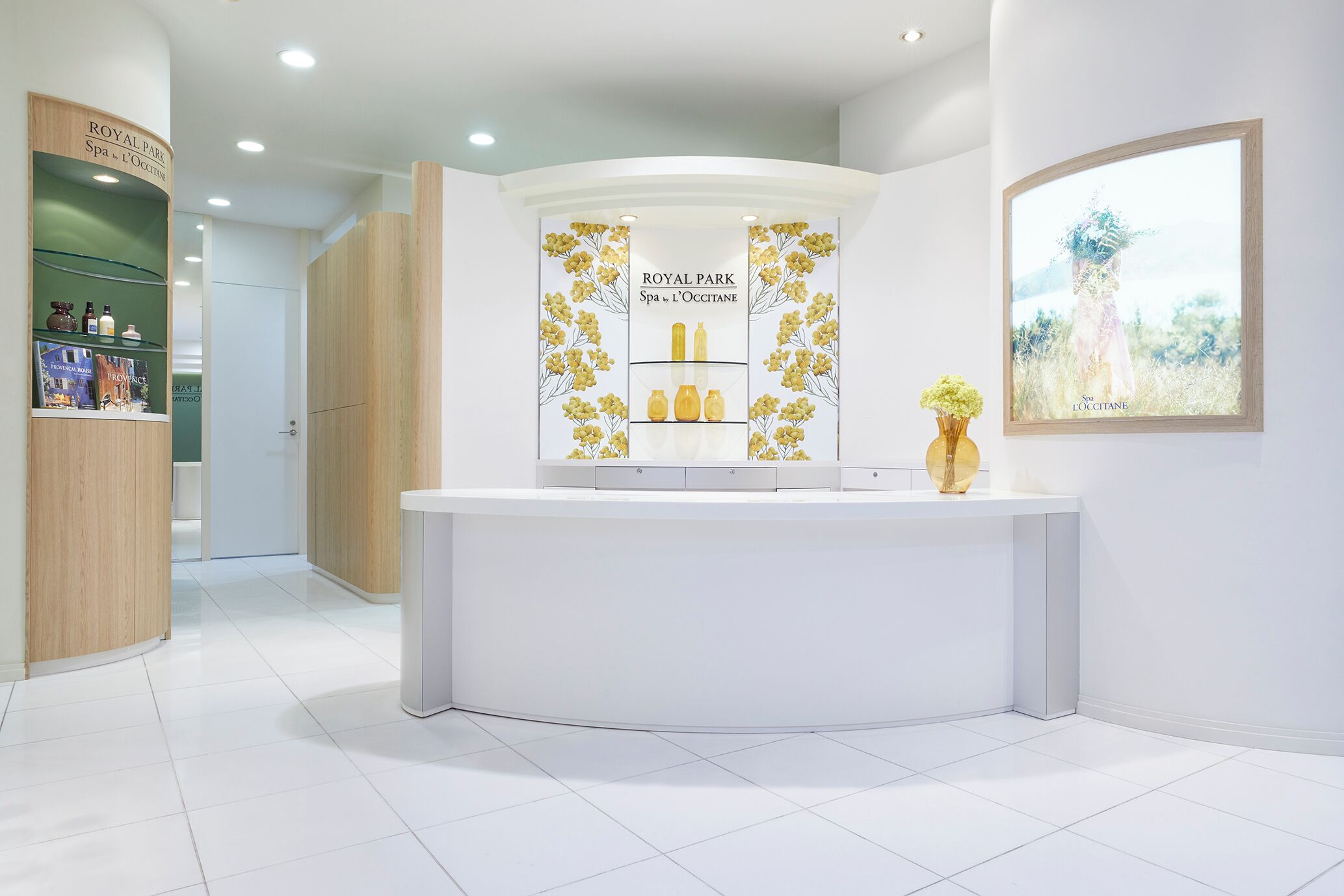 Spa reception