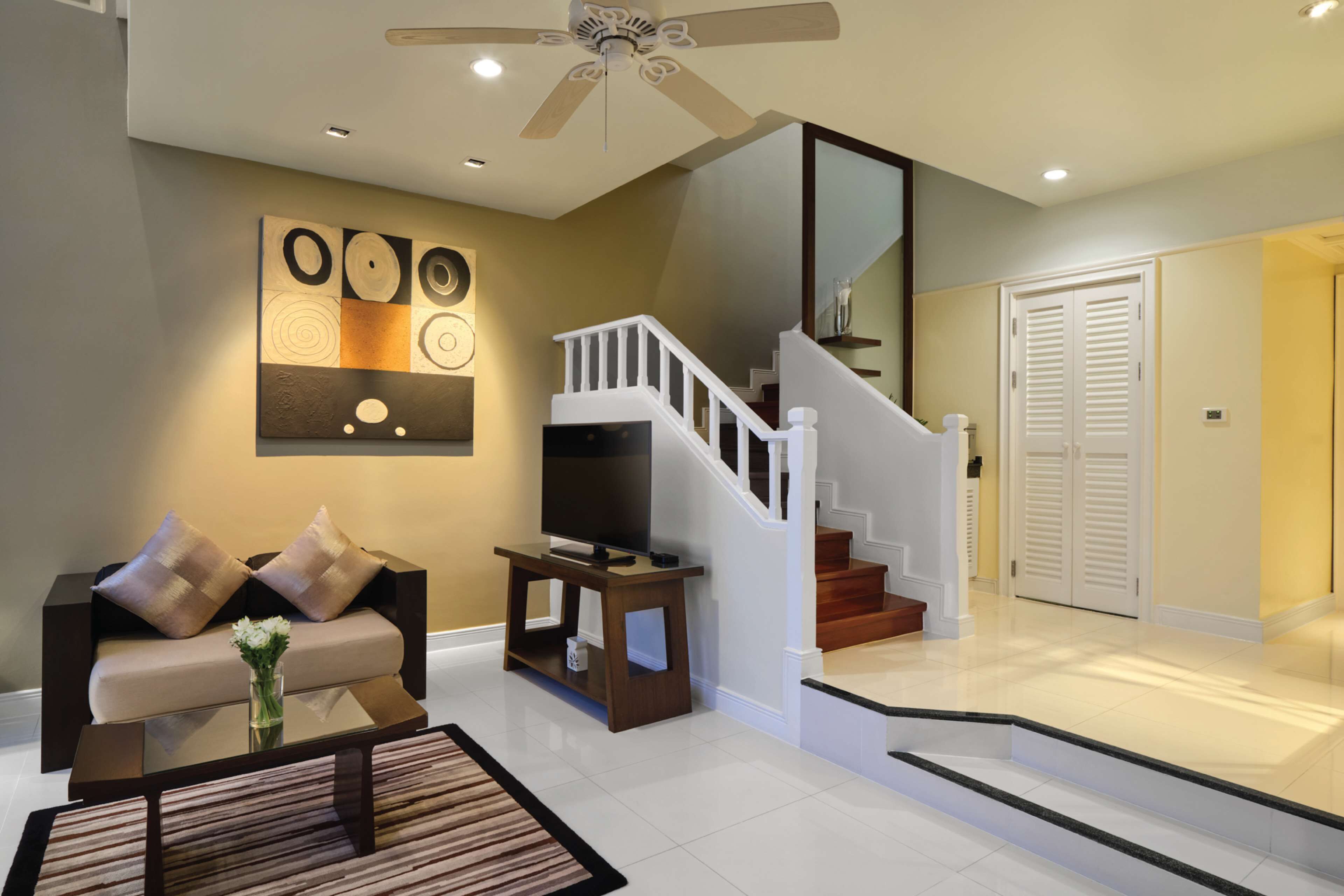 angsana one-bedroom loft | living room