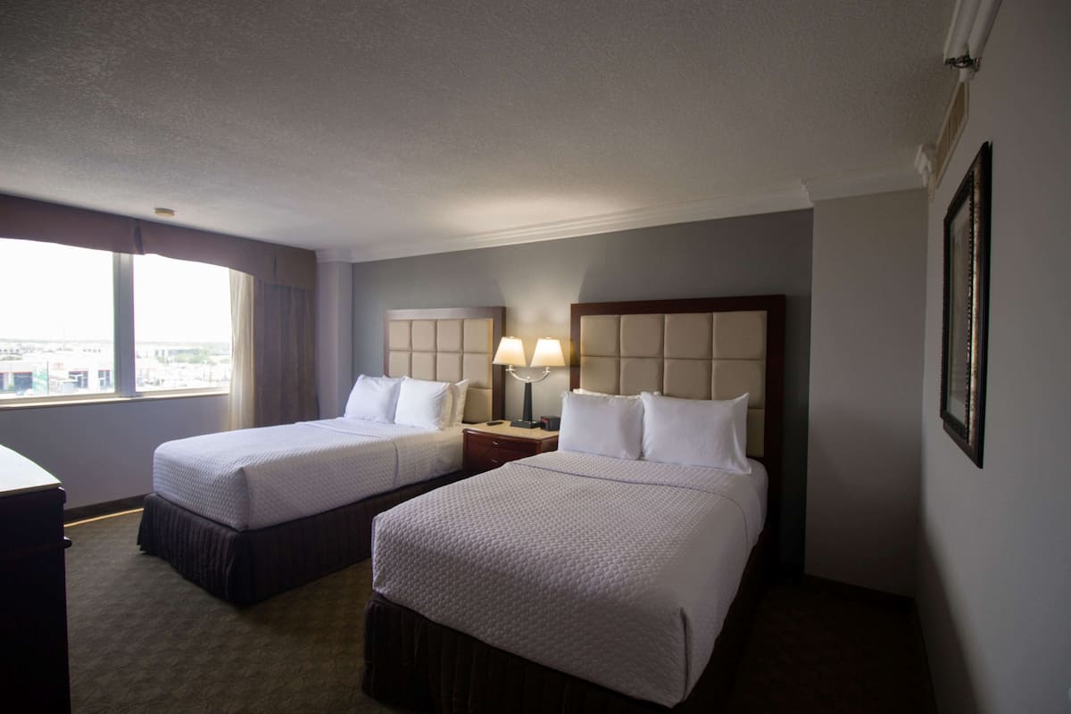 Premium bedding, pillowtop beds, in-room safe, individually decorated
