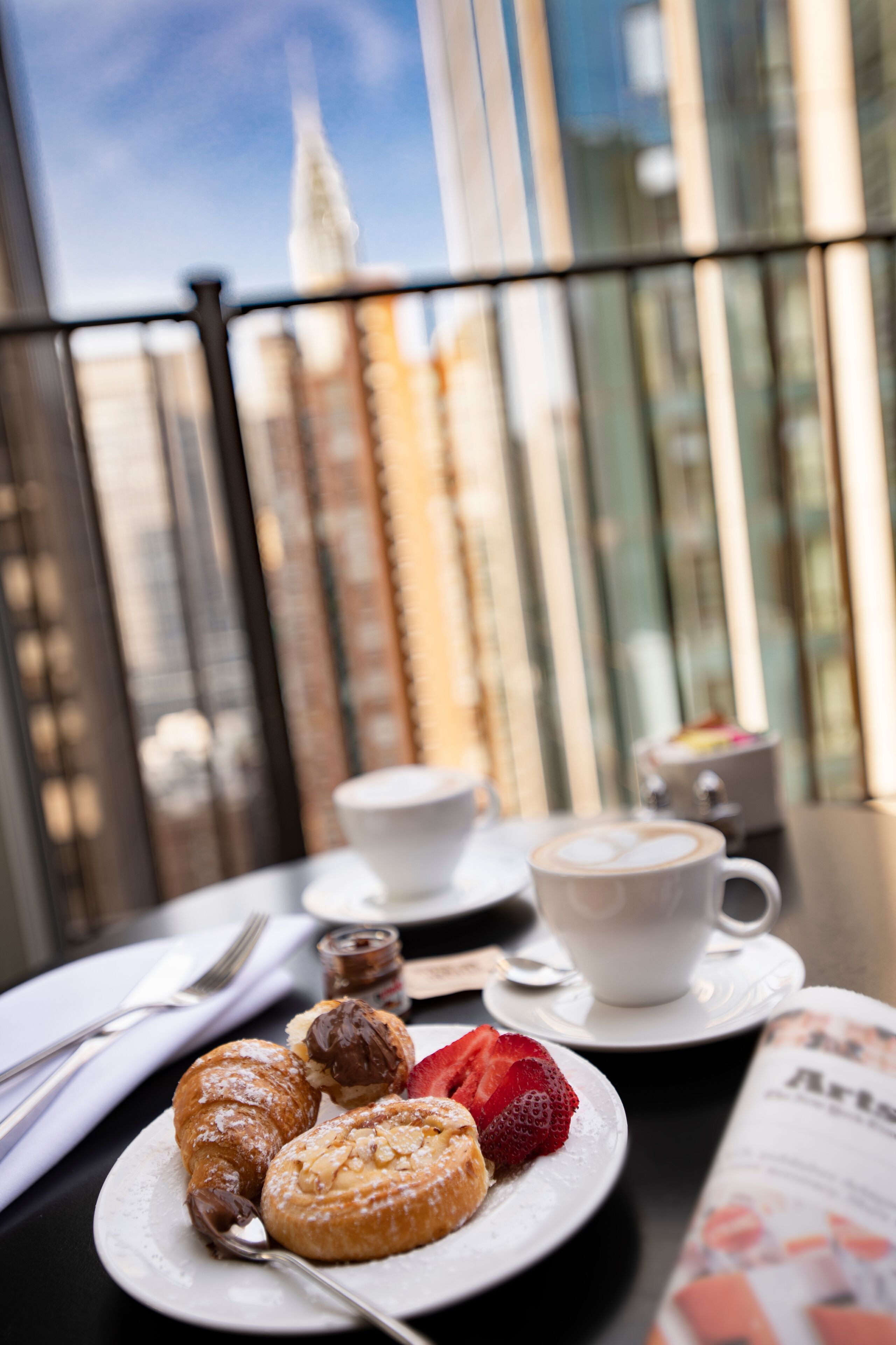 daily continental breakfast for a fee