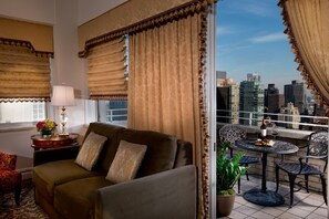 Suite luxueuse, 1 chambre | Terrasse/patio