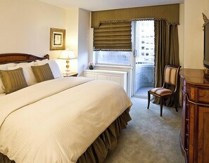 Suite luxueuse, 1 chambre | Draps italiens de Frette, literie de qualité, couette en duvet