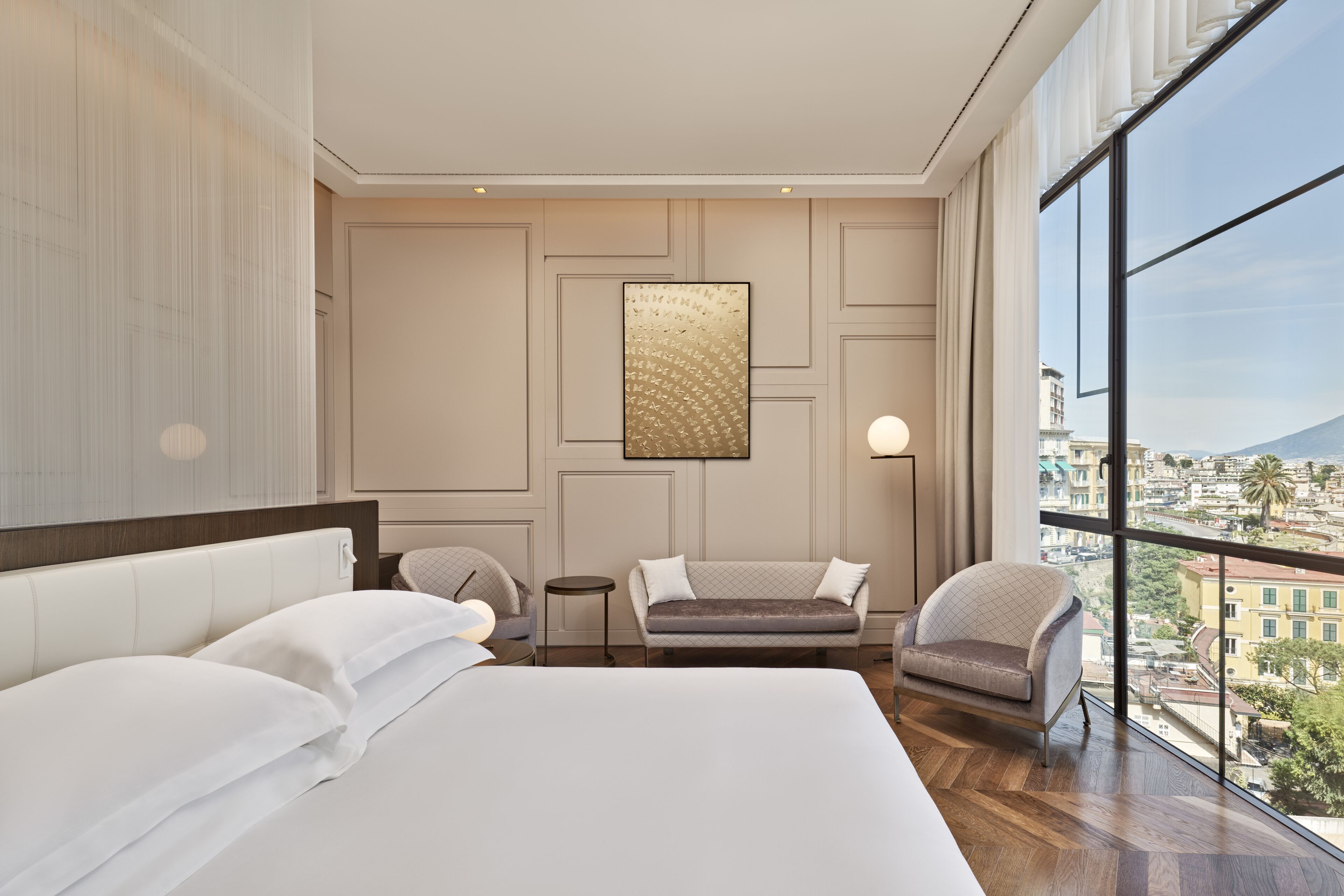 junior suite, 1 king bed, sea view (mbriana) | 1 bedroom, premium bedding, down duvets, memory-foam beds