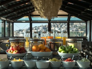 Daily buffet breakfast (EUR 40 per person)