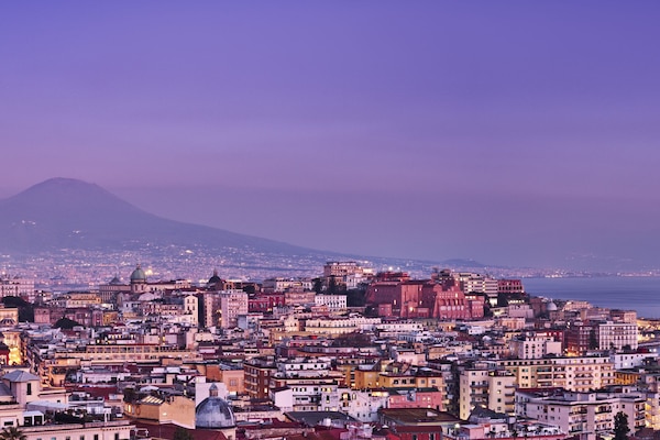 Borgarsýn frá gististað