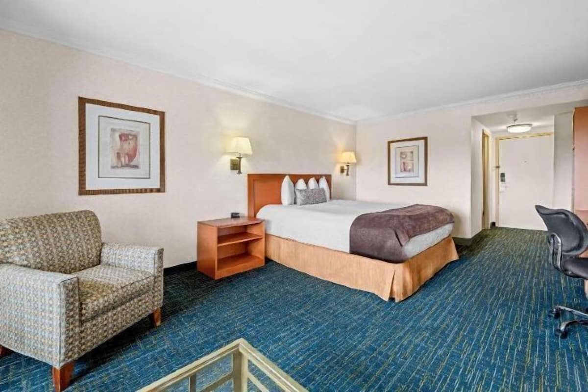 Premium bedding, in-room safe, desk, blackout drapes