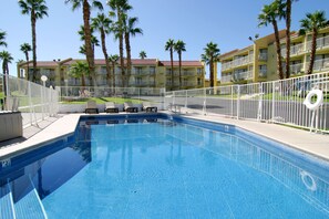 Seasonal outdoor pool