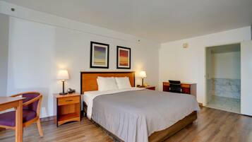 Iron/ironing board, free WiFi, bed sheets, alarm clocks