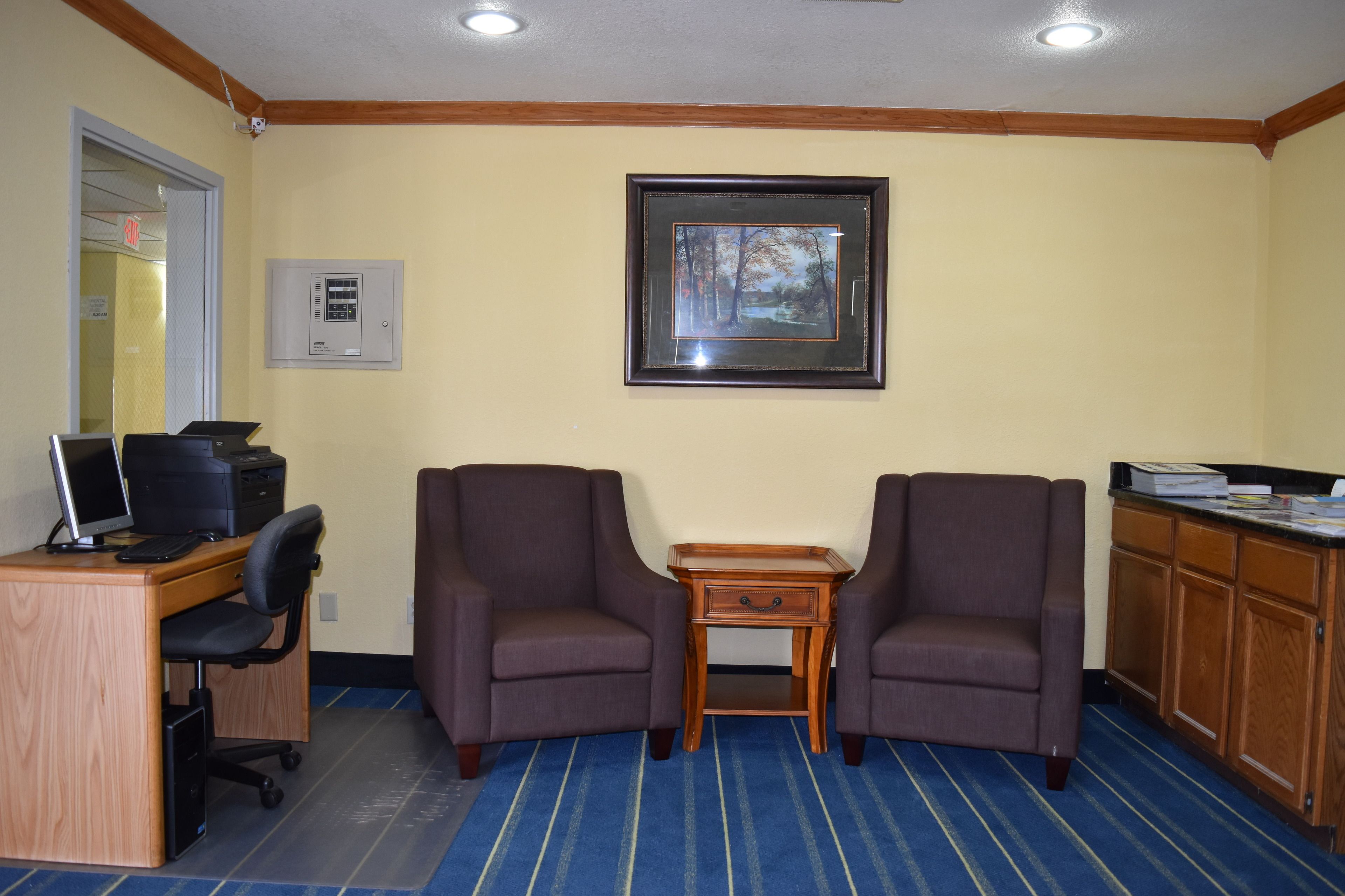 Sitzecke in der Lobby