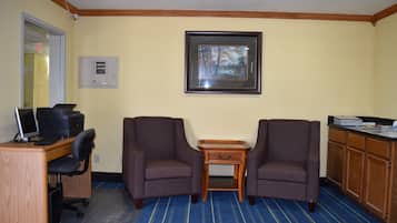 Sitzecke in der Lobby
