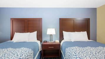 Desk, iron/ironing board, rollaway beds, free WiFi