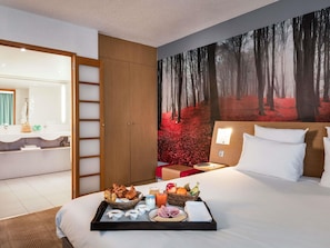 Suite, 1 Doppelbett und Schlafsofa