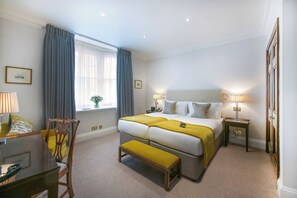 Sengetøy av topp kvalitet, safe på rommet og individuelt innredet