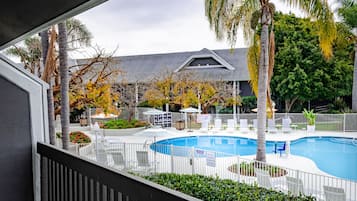 Premium Room, 2 Queen Beds, Balcony, Pool View | View from room