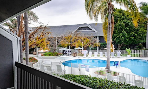 Premium Room, 2 Queen Beds, Balcony, Pool View | View from room