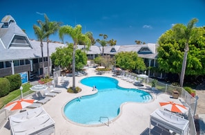 Deluxe Room, 2 Queen Beds, Terrace, Pool View | View from room