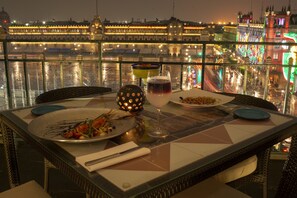 Vue depuis l’hébergement