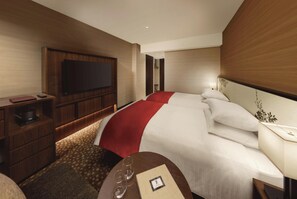 Standard Twin, Non Smoking | Premium bedding, down comforters, memory foam beds, in-room safe - Shiba Park Hotel (Tokyo)