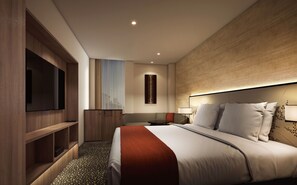 Superior King, Non Smoking | Premium bedding, down comforters, memory foam beds, in-room safe