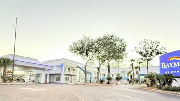 Front of property – evening/night