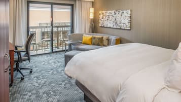 Room, 1 King Bed with Sofa bed (Garden View) | Egyptian cotton sheets, premium bedding, pillowtop beds, desk