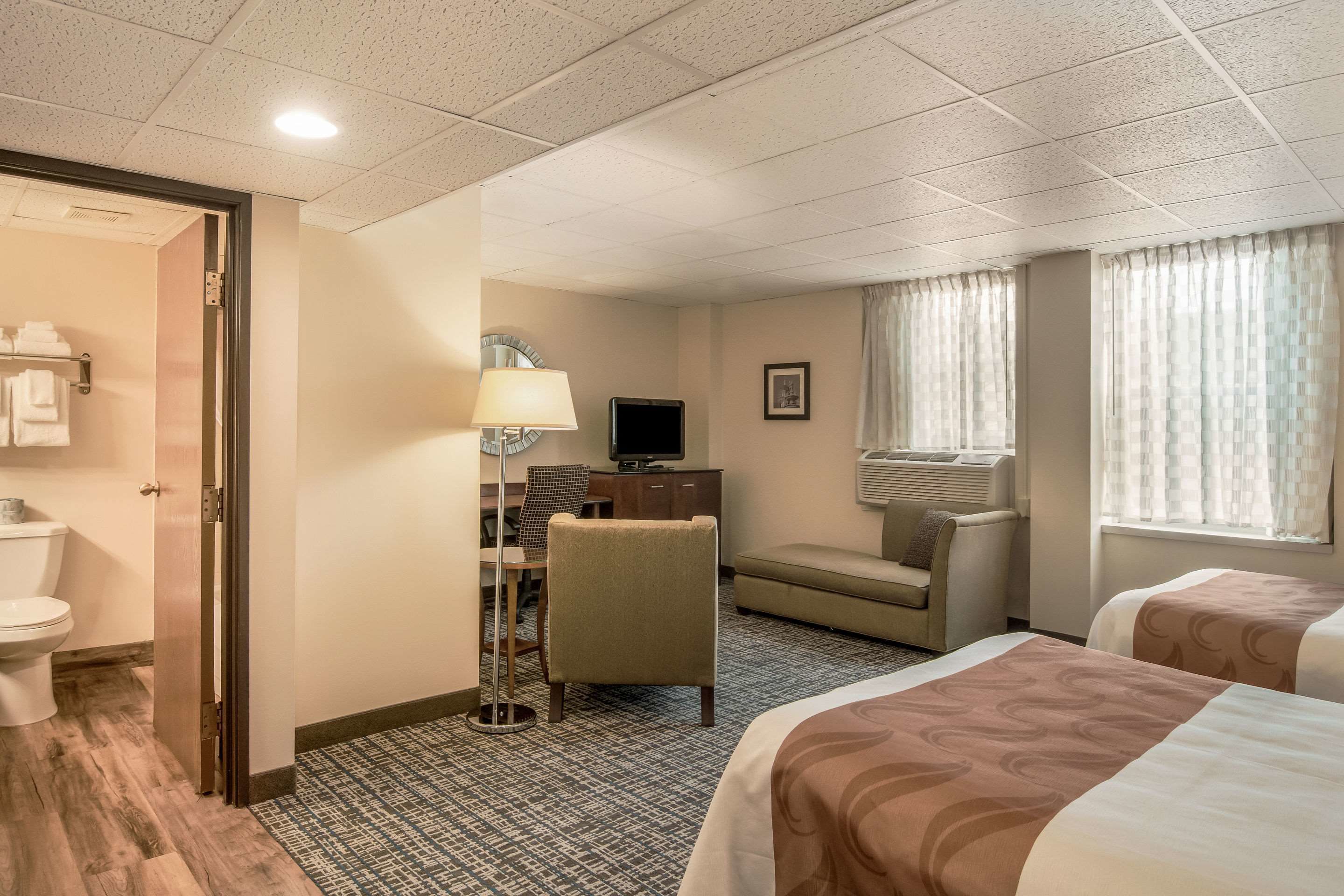 desk, iron/ironing board, free wifi, bed sheets