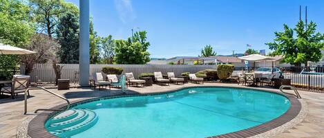 Seasonal outdoor pool