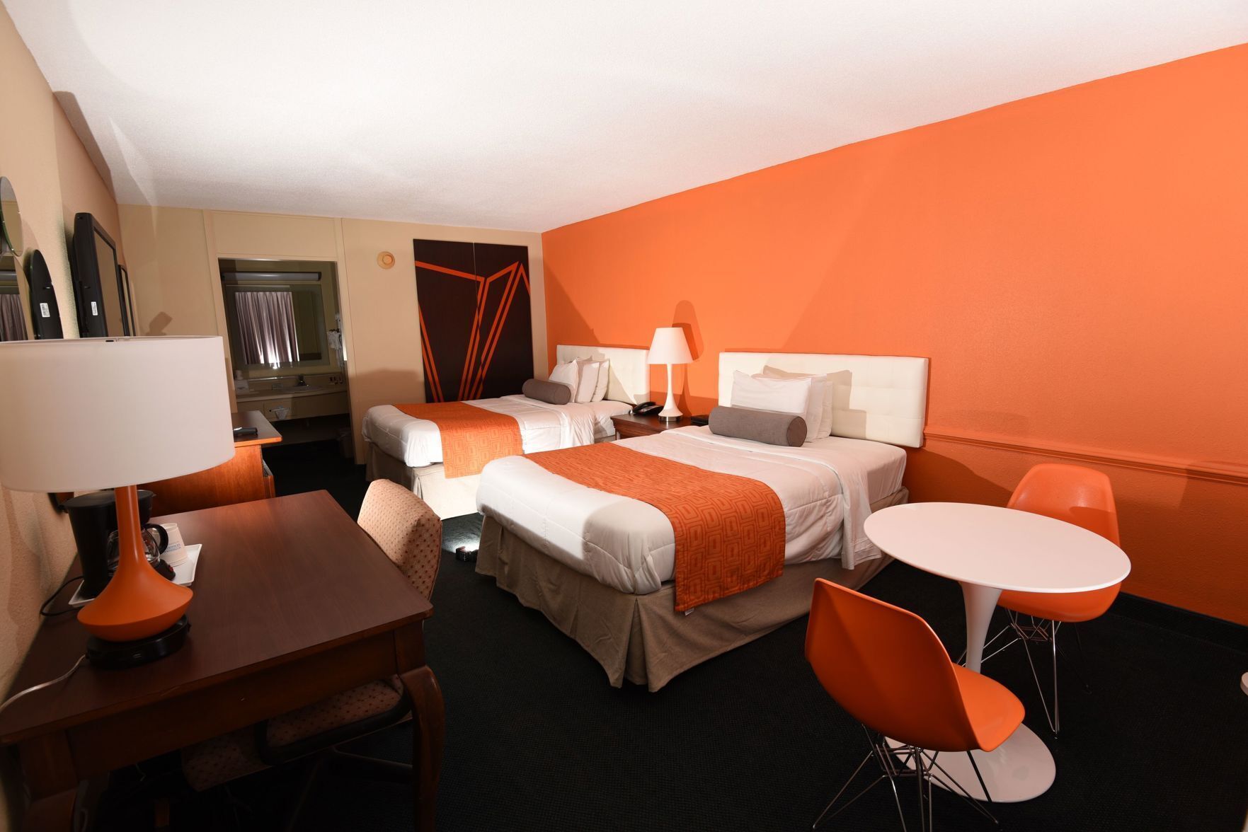 In-room safe, desk, blackout drapes, iron/ironing board