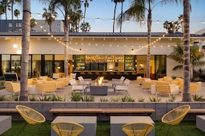 Sports bar, garden views, open daily