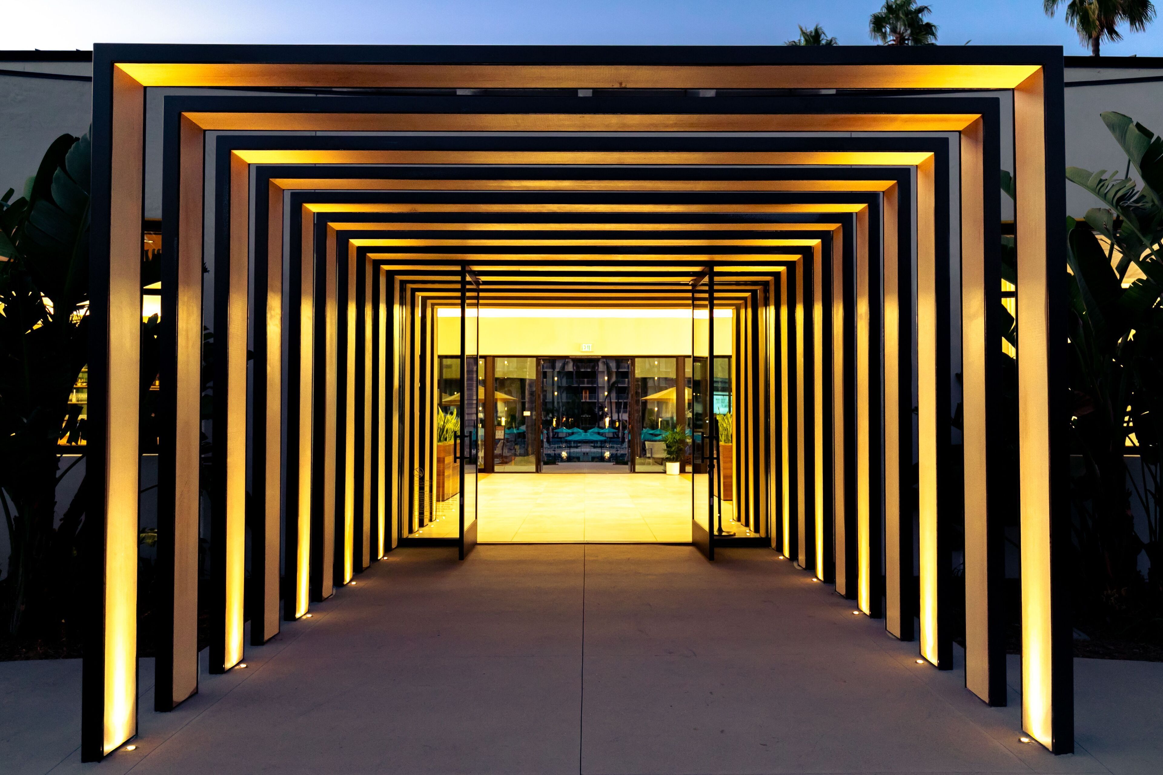 Lối vào nơi lưu trú