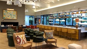 Sports bar, garden views, open daily