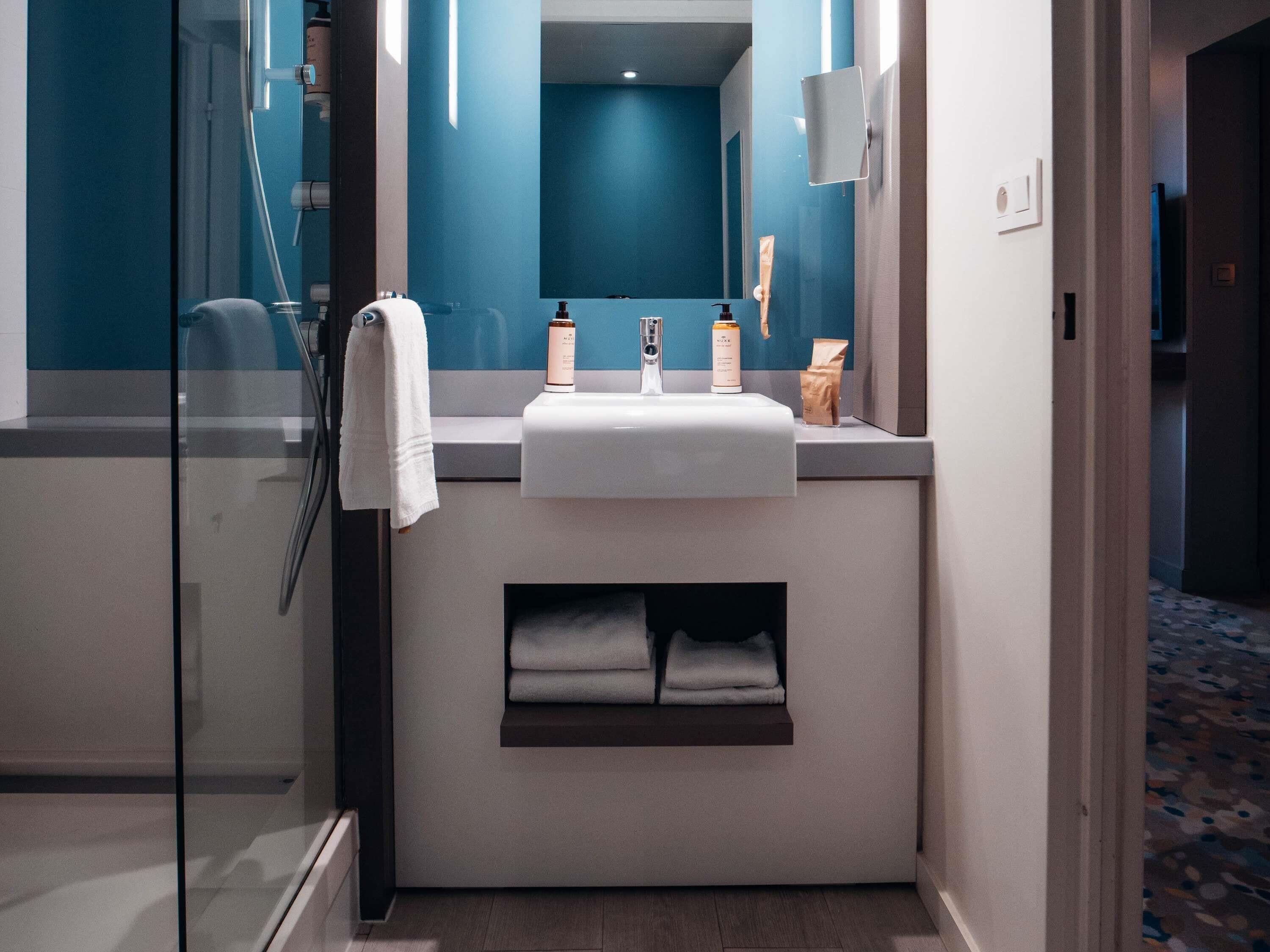 in-room safe, desk, blackout curtains, soundproofing