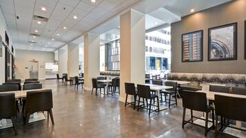 Free daily on-the-go breakfast