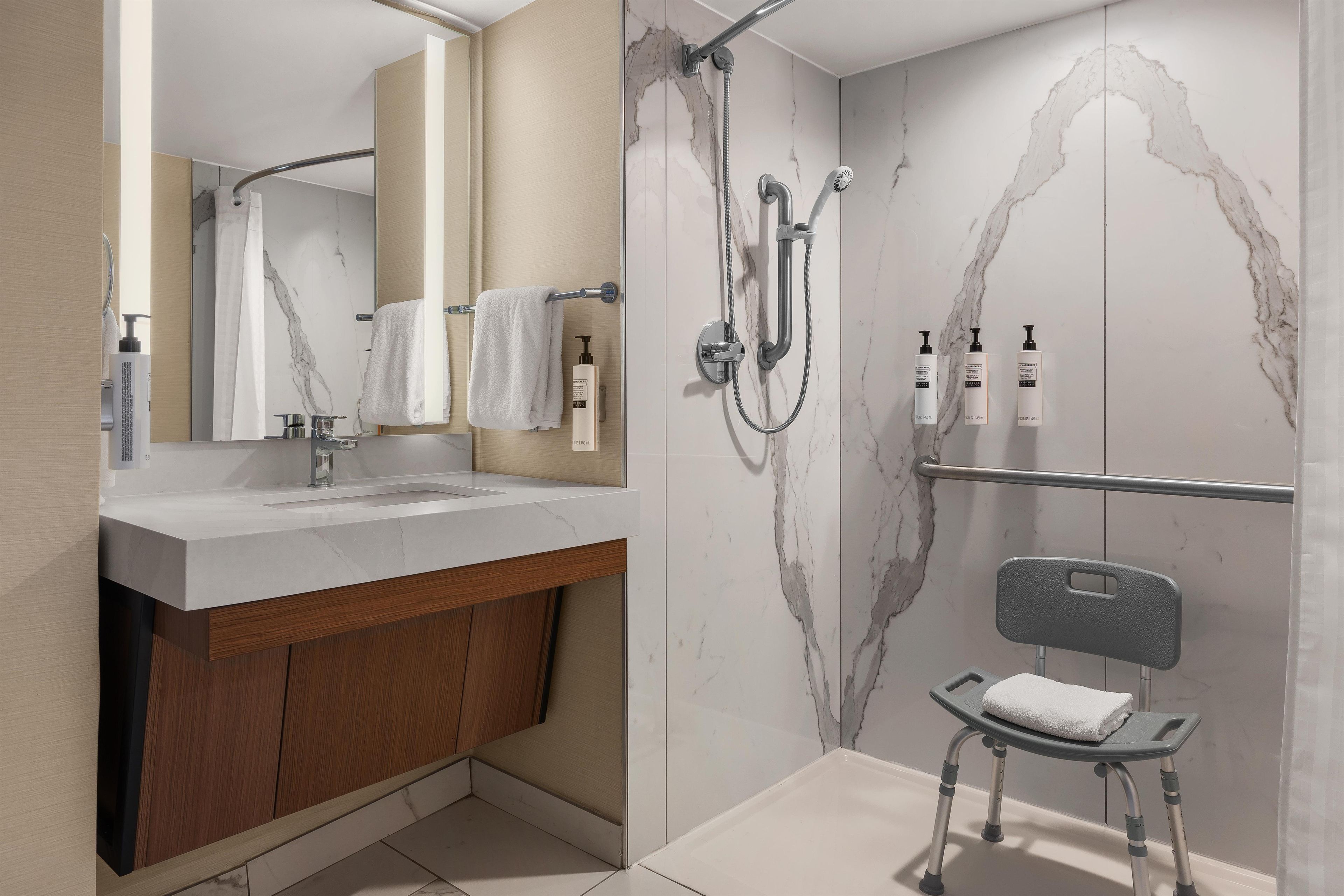 Douche de la salle de bain