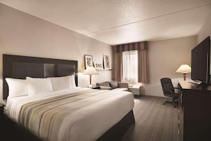 Egyptian cotton sheets, premium bedding, down duvets, pillow-top beds