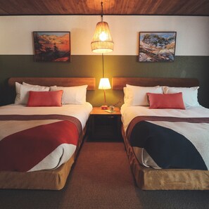 1 bedroom, pillow-top beds, in-room safe, individually decorated
