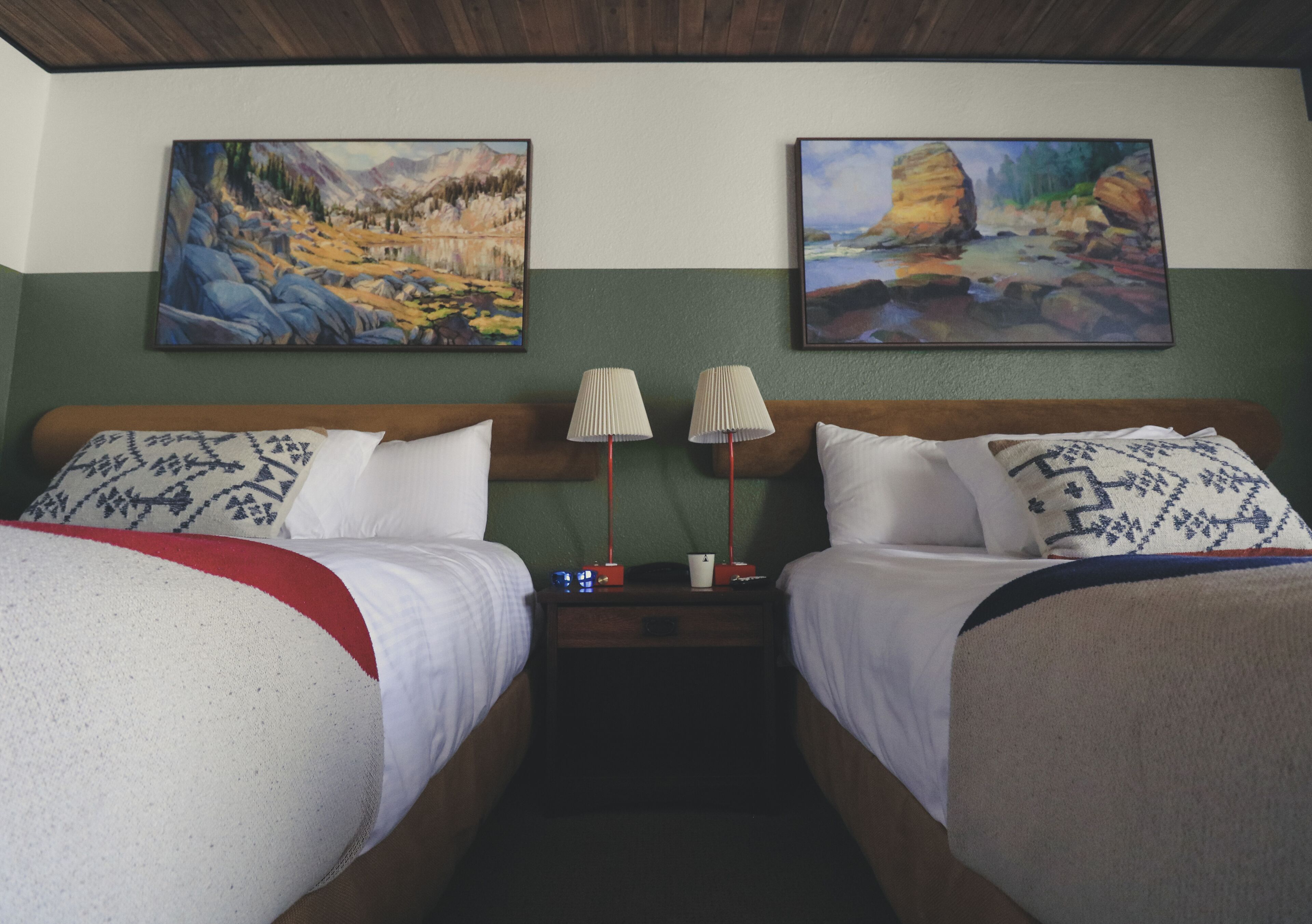 double queen, 2 queen beds | 1 bedroom, pillow-top beds, in-room safe, individually decorated