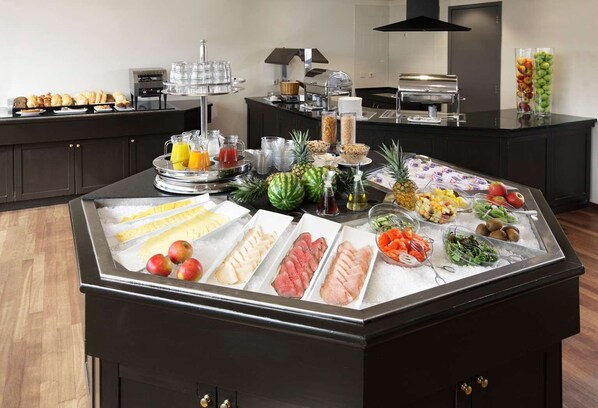 Déjeuner servi sur place