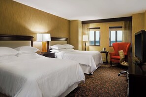 Room, 2 Queen Beds | Premium bedding, in-room safe, desk, blackout drapes